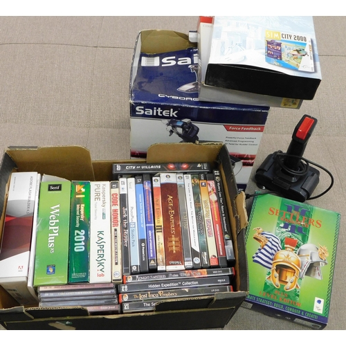 669A - Box of PC games and accessories