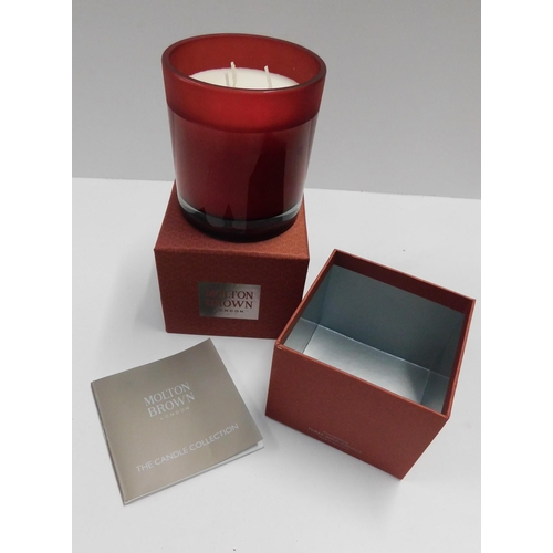 757 - New and boxed three wick Molton Brown candle - Rosa Absolute