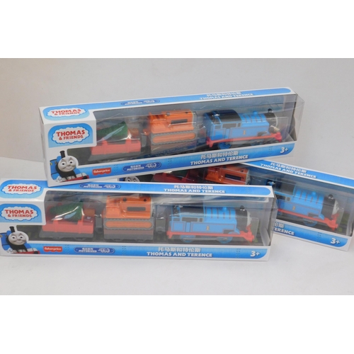 787 - Three new/sealed Fisher Price Thomas & Friends sets