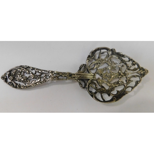 145 - Antique ornate sugar sifter