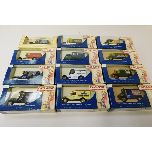 7 - 12x Days Gone Lledo boxed diecast vehicles