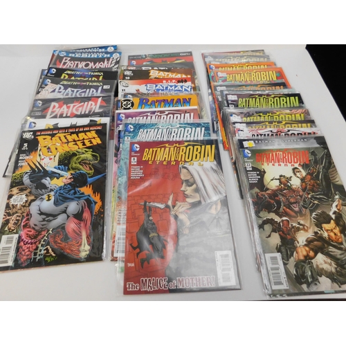 100 - Approximately fifty - DC comics including - Batman & Robin/Batman & others/Batgirl & Batwoman