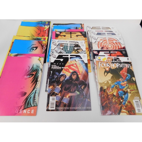 110 - Approximately forty - DC Comics including - 52 Convergence