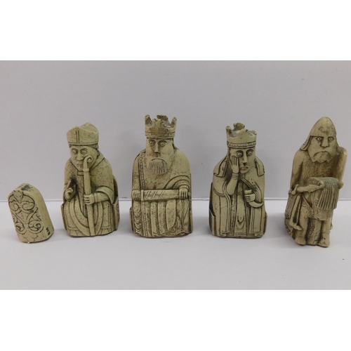 15 - Five - British Museum/Lewis Viking Chess Pieces