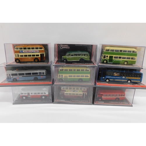 272 - Nine - Corgi/OOC - 1:76 die cast model buses