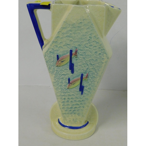 281 - Art deco - Burleigh ware jug/no damage