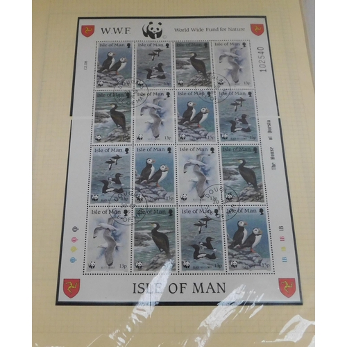 304 - Isle of Man - miniature stamp sheets