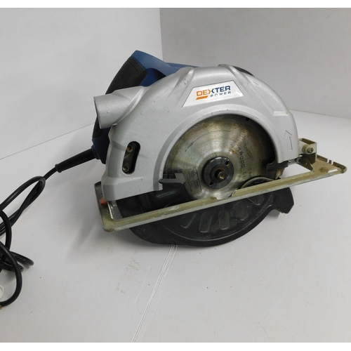 513 - Dexter 240V circular saw W/O