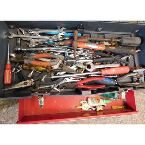 514 - Toolbox and tools plus one other