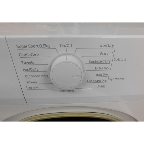 547 - Beko tumble dryer DTKCE-80021W W/O but handle as seen