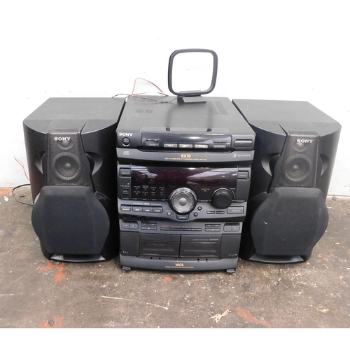 587 - Sony RX70 stereo system W/O