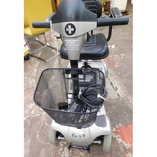 626A - Mobility scooter with key and charger  - unchecked