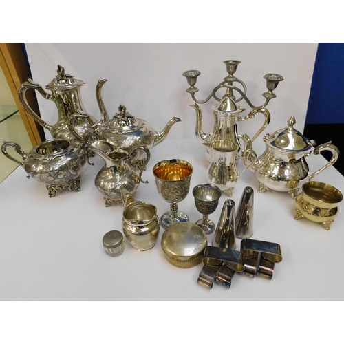 71 - Silver plated items