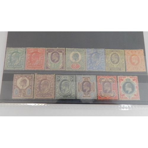 259 - Edward VII era - 1901/1911 dated - unused/Jubilee issue stamps