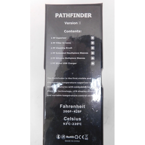 591 - New and sealed Pathfinder vaporizer