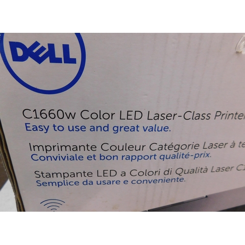 601 - Dell colour printer W/O