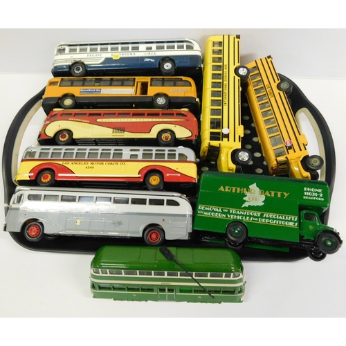 62 - Mixed die cast model vehicles - including Corgi/Siku & Real Toy