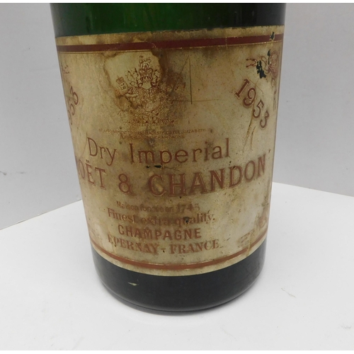 649 - Moet and Chandom empty display bottle - approx. 23