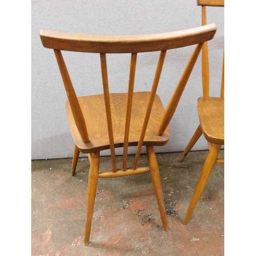 817 - Pair of mid-century Ercol style chairs