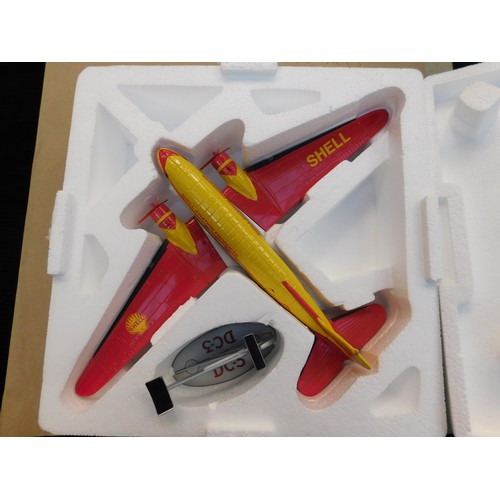 63 - ERTL Collectables/Prestige Series die cast - Douglas DC3 1:72 scale - model aeroplane/boxed