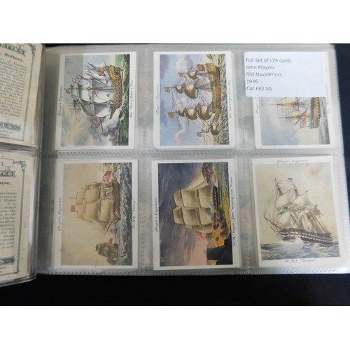 168 - Ten - sets of cigarette cards