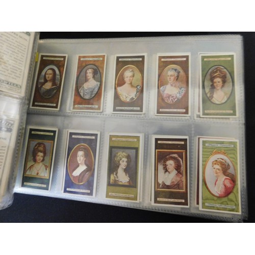 168 - Ten - sets of cigarette cards