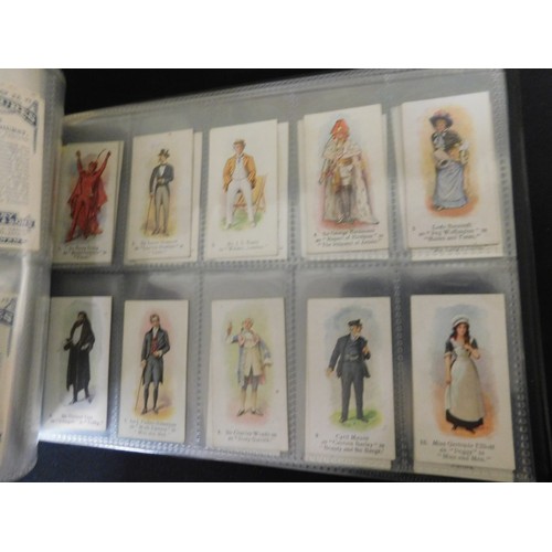 168 - Ten - sets of cigarette cards