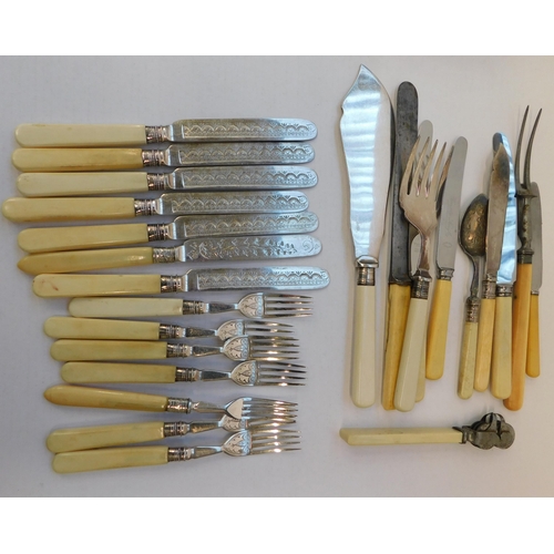 167 - Antique & vintage cutlery