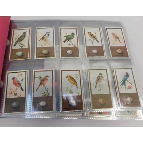 175 - Eight sets of cigarette cards