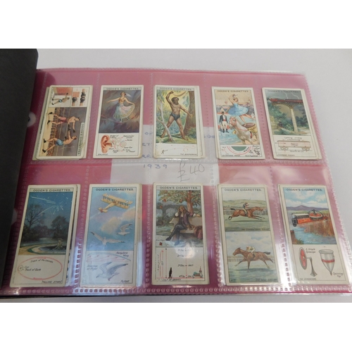 175 - Eight sets of cigarette cards