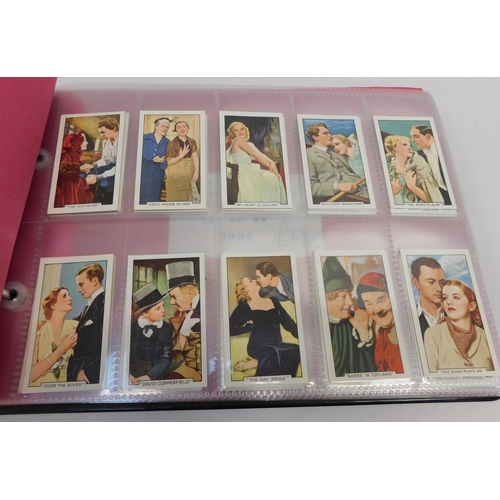 179 - Eight sets of cigarette cards