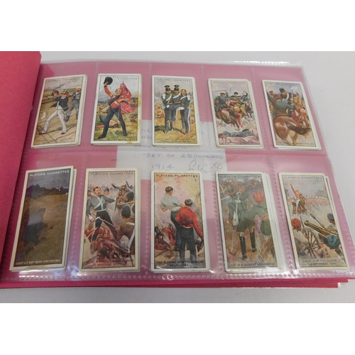 189 - Ten sets of cigarette cards