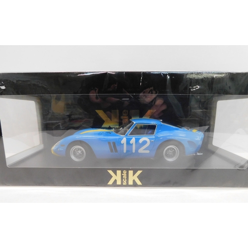 262 - KK Scale - Ferrari 250 GTO Targo Florio - 1/18 die cast model - boxed...