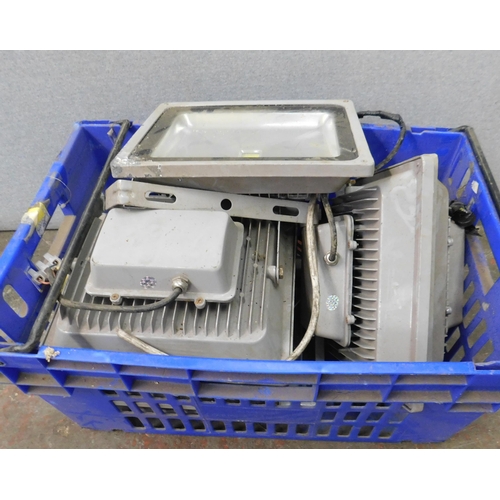 503 - Collection of LED flood lights - unchecked