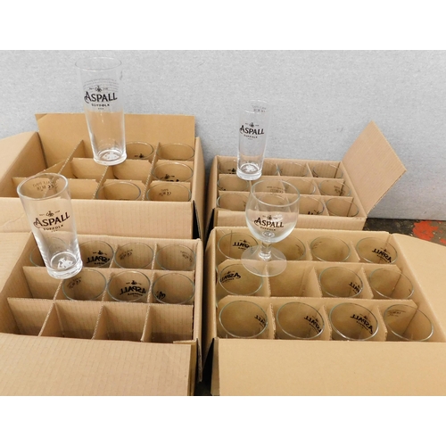 577 - Collection of Aspall glasses - various sizes