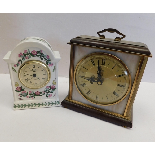 65 - Portmerrion & Metamec - mantle clock