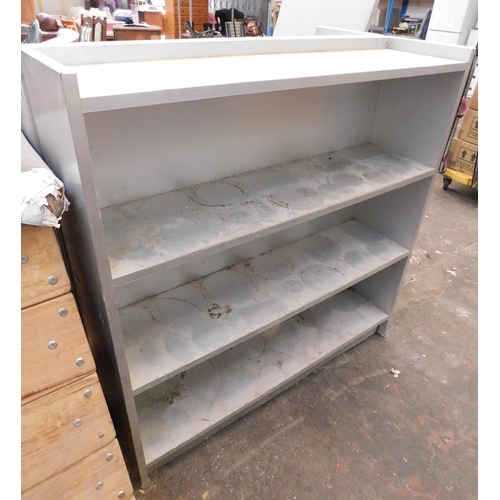 739 - Large four shelf bookcase approx. 47