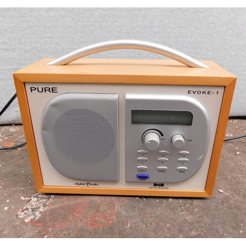 783A - DAB radio 'Pure Evoke 1' W/O