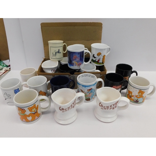 790A - Collection of novelty and collectable mugs