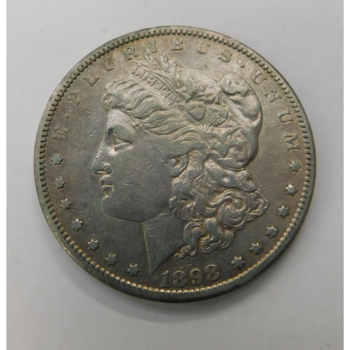 148 - 1893 Dated - American silver Dollar coin