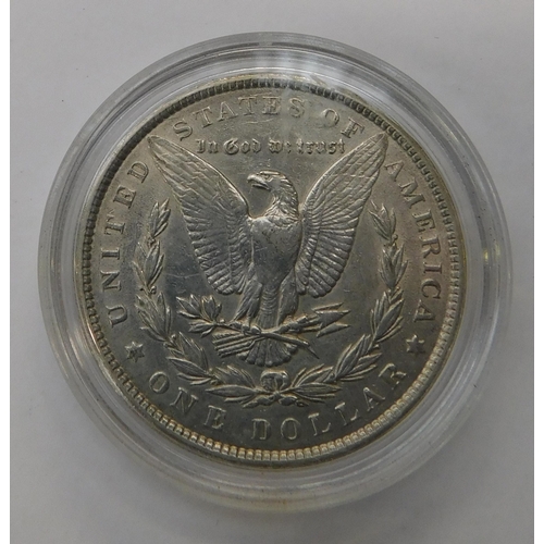 154 - 1901 Dated - American silver Dollar coin