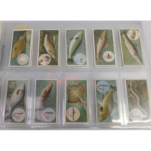 165 - Three - sets of cigarette cards