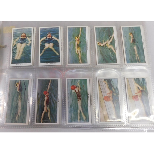 169 - Six - sets of cigarette cards