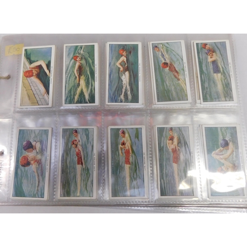 169 - Six - sets of cigarette cards