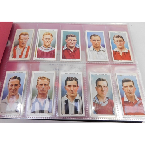 175 - Seven - sets of cigarette cards