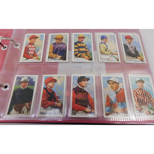 179 - Eight - sets of cigarette cards