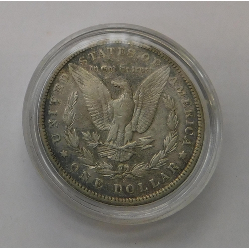 227 - 1899 Dated - American silver Dollar coin