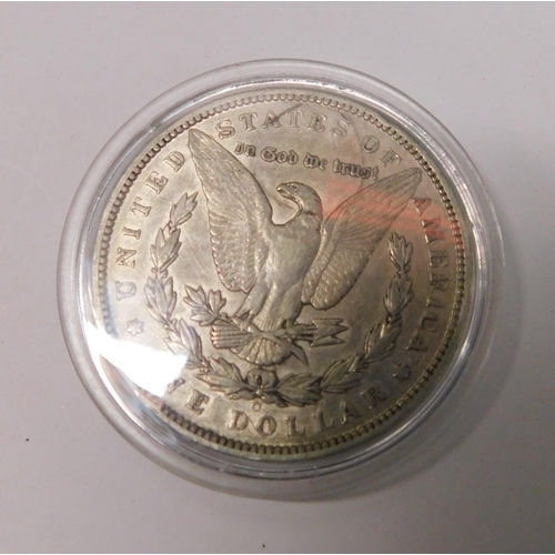 228 - 1892 Dated - American silver Dollar coin