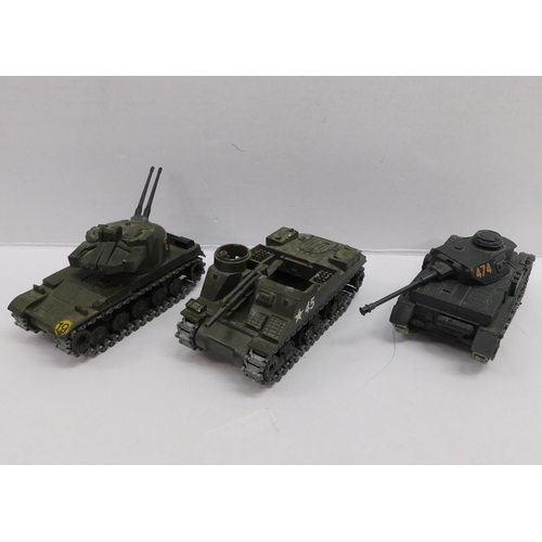 238 - Three - Solido/die cast tanks