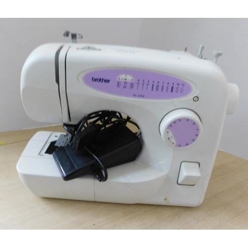 540 - Brother XL-2230 sewing machine W/O